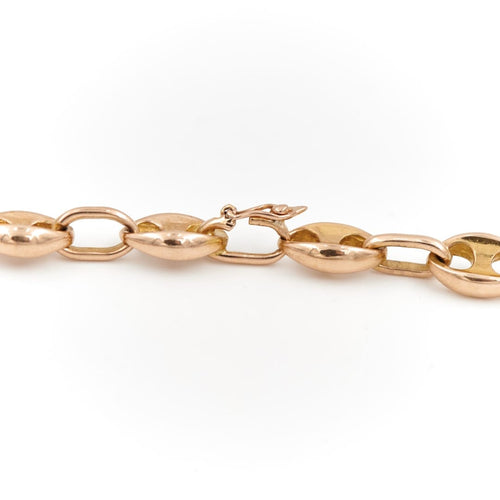 Collier Collier maille grain de café en or jaune 58 Facettes 1660472CN