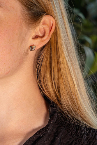 Boucles d'oreilles Boucles d’oreilles en or jaune 18 carats et diamants taille brillant 58 Facettes 2201970CN