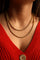 Collier Collier maille corde en or jaune 18 carats 58 Facettes 1696360CN