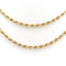 Collier Collier maille corde en or jaune 18 carats 58 Facettes 1696360CN