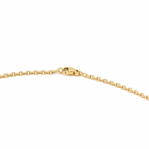 Collier Collier maille forçat en or jaune 18 carats 58 Facettes 2270823CN