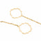 Boucles d'oreilles Transparence - Boucles d'oreilles pendantes en or jaune 18 carats 58 Facettes 578915RV
