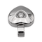 Pendentif Chopard Happy Diamonds - Pendentif cœur en or blanc et diamant mobile 58 Facettes 2308934CN