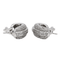 Boucles d'oreilles Boucles d’oreilles en or blanc et diamants 58 Facettes 2353173CN