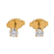 Boucles d'oreilles Boucles d'oreilles puces en or jaune et diamants 58 Facettes 3148550CN