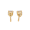 Boucles d'oreilles Boucles d'oreilles puces en or jaune et diamants 58 Facettes 3148550CN