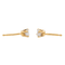 Boucles d'oreilles Boucles d'oreilles puces en or jaune et diamants 58 Facettes 3148550CN