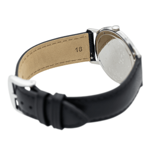 Montre Dermont - Montre en acier, cadran argenté 58 Facettes 3252966RV