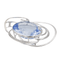 Pendentif Pendentif en or blanc avec aigue-marine et diamants 58 Facettes 2826011CN