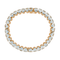 Bracelet Bracelet en or rose, aigues-marines et diamants 58 Facettes 3357370CN