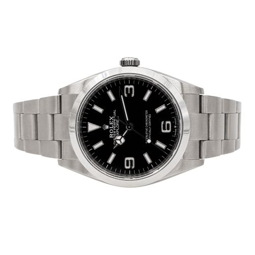 Montre Rolex Oyster Explorer - Montre en acier 36 mm 58 Facettes 2810201RV