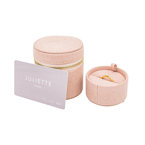Bague 49 Juliette Paris - Bague solitaire en or jaune 18 carats et diamant 58 Facettes 2638323CN