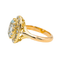 Bague 47 Pompadour - Bague en or jaune, aigue-marine et diamants 58 Facettes 3447714CN