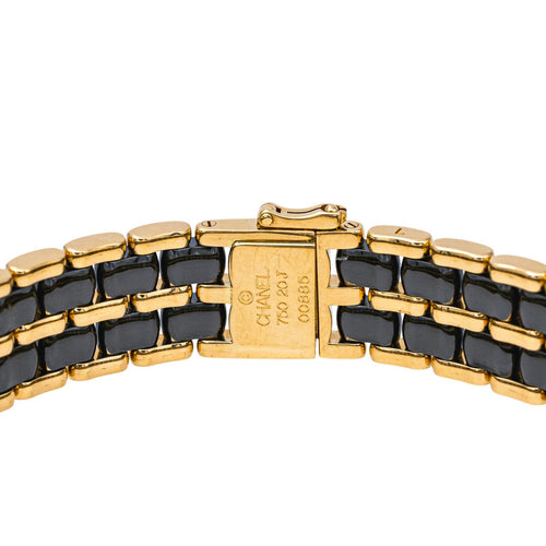Bracelet Chanel Ultra - Bracelet en or rose 18 carats, céramique noire et diamants 58 Facettes 4125549RV