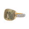 Bague 52 Pomellato Nudo - Bague en or rose avec prasiolite et diamants 58 Facettes 4174060RV