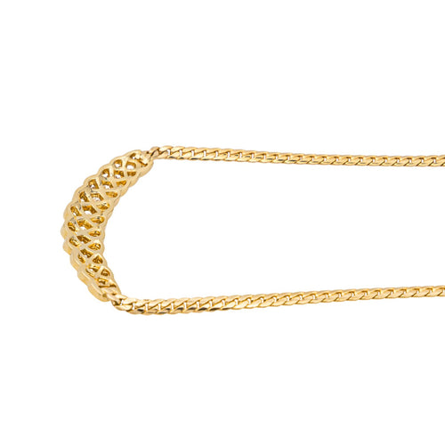 Collier Collier en or jaune et diamants 58 Facettes 3951645CN