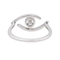 Bague 53.5 Messika Lucky Eye - Bague en or blanc et diamants 58 Facettes 4098659RV