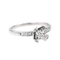 Bague 54 Mauboussin Sacré Désir - Bague solitaire en or blanc et diamants 58 Facettes 4098667RV
