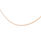 Collier Collier chaîne maille forçat en or rose 18 carats 58 Facettes 2911900CN