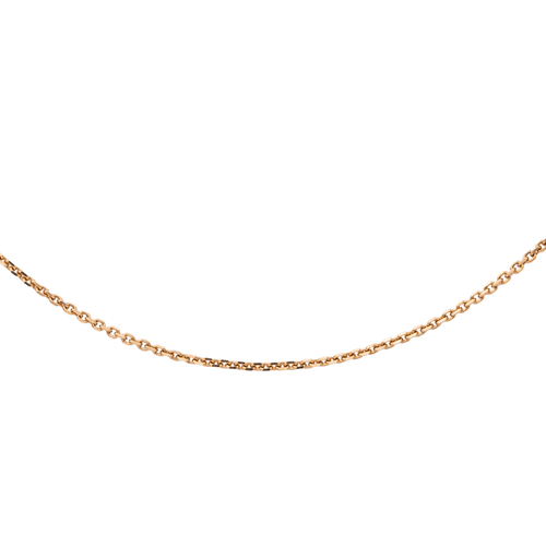 Collier Collier chaîne maille forçat en or rose 18 carats 58 Facettes 2911900CN