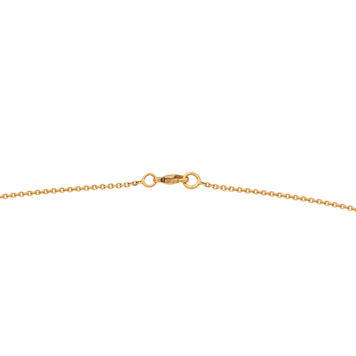 Collier Collier chaîne maille forçat en or rose 18 carats 58 Facettes 2911900CN