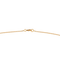 Collier Collier chaîne maille forçat en or rose 18 carats 58 Facettes 2911900CN