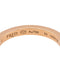 Bague 53 Fred Force 10 - Bague demi-alliance en or rose et diamants 58 Facettes 4167001RV
