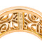 Bague 54 Poiray - Bague Cœur fil en or rose et diamants 58 Facettes 4160472RV