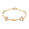 Bracelet Guy Laroche - Bracelet en or jaune et blanc 18 carats et diamants 58 Facettes 4226567CN