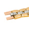 Bracelet Boucheron - Bracelet tank rétro en or jaune, blanc et rose 58 Facettes 4292713CN