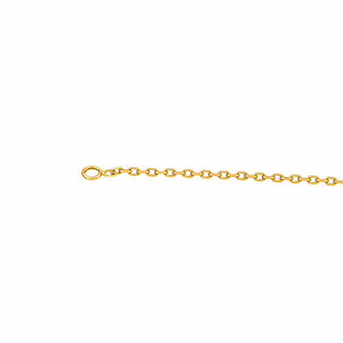 Collier Collier solitaire en or rose 18K avec diamant taille poire 58 Facettes 4248224CN