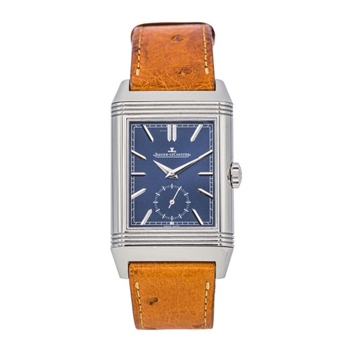 Montre Jaeger-LeCoultre Reverso Tribute Duoface - Montre en acier 58 Facettes 4397710RV