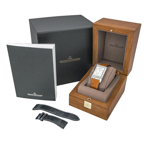 Montre Jaeger-LeCoultre Reverso Tribute Duoface - Montre en acier 58 Facettes 4397710RV