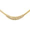 Collier Collier en or jaune 18 carats serti de diamants 58 Facettes 4196954CN