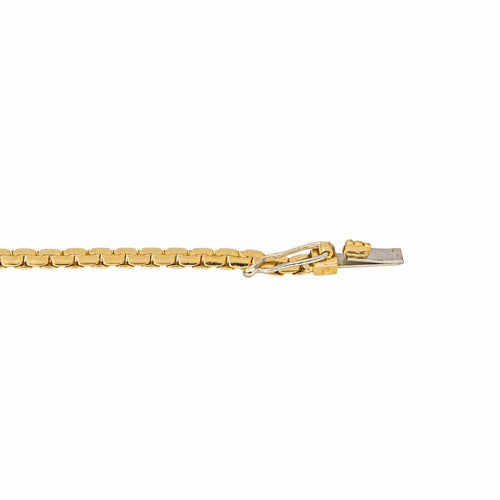 Collier Collier en or jaune 18 carats serti de diamants 58 Facettes 4196954CN