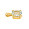 Pendentif Pendentif en or jaune et aigue-marine 58 Facettes 4377137RV