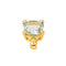 Pendentif Pendentif en or jaune et aigue-marine 58 Facettes 4377137RV