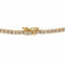 Bracelet Bracelet ligne en or jaune 18 carats et diamants taille brillant 58 Facettes 3664472RV