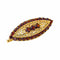 Broche Broche en or jaune 18 carats sertie de grenats 58 Facettes 4461455CN