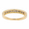Bague 51 Bague demi-alliance en or blanc 18 carats et diamants 58 Facettes 1733143CN