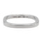 Bague 49 Dinh Van - Bague Alliance Carrée en or blanc 58 Facettes 1819466CN
