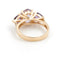 Bague 57.5 Bague cocktail en or jaune 18 carats et améthystes 58 Facettes 1931138CN