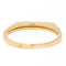 Bague 58.5 Bague demi-alliance en or jaune 18 carats sertie de diamants 58 Facettes 2225491CN