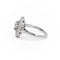 Bague 50 Bague marguerite rétro en platine 900 sertie de diamants 58 Facettes 2226833CN