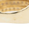 Bague 50 Bague jonc en or jaune 18 carats pavée de diamants 58 Facettes 2312827CN