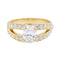 Bague 51 Mellerio - Bague en or jaune 18 carats et diamants 58 Facettes 2363803CN