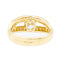 Bague 51 Mellerio - Bague en or jaune 18 carats et diamants 58 Facettes 2363803CN