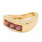 Bague 51 Criso - Bague en or jaune 18 carats et grenats 58 Facettes 2381956CN