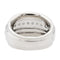 Bague 57 Chopard La Strada - Bague bandeau en or blanc et diamants 58 Facettes 2549311CN