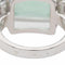 Bague 47 Bague cocktail en or blanc, béryl et pierres fines 58 Facettes 2673930CN